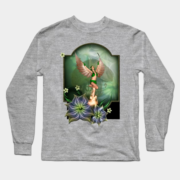 Beautiful fairy Long Sleeve T-Shirt by Nicky2342